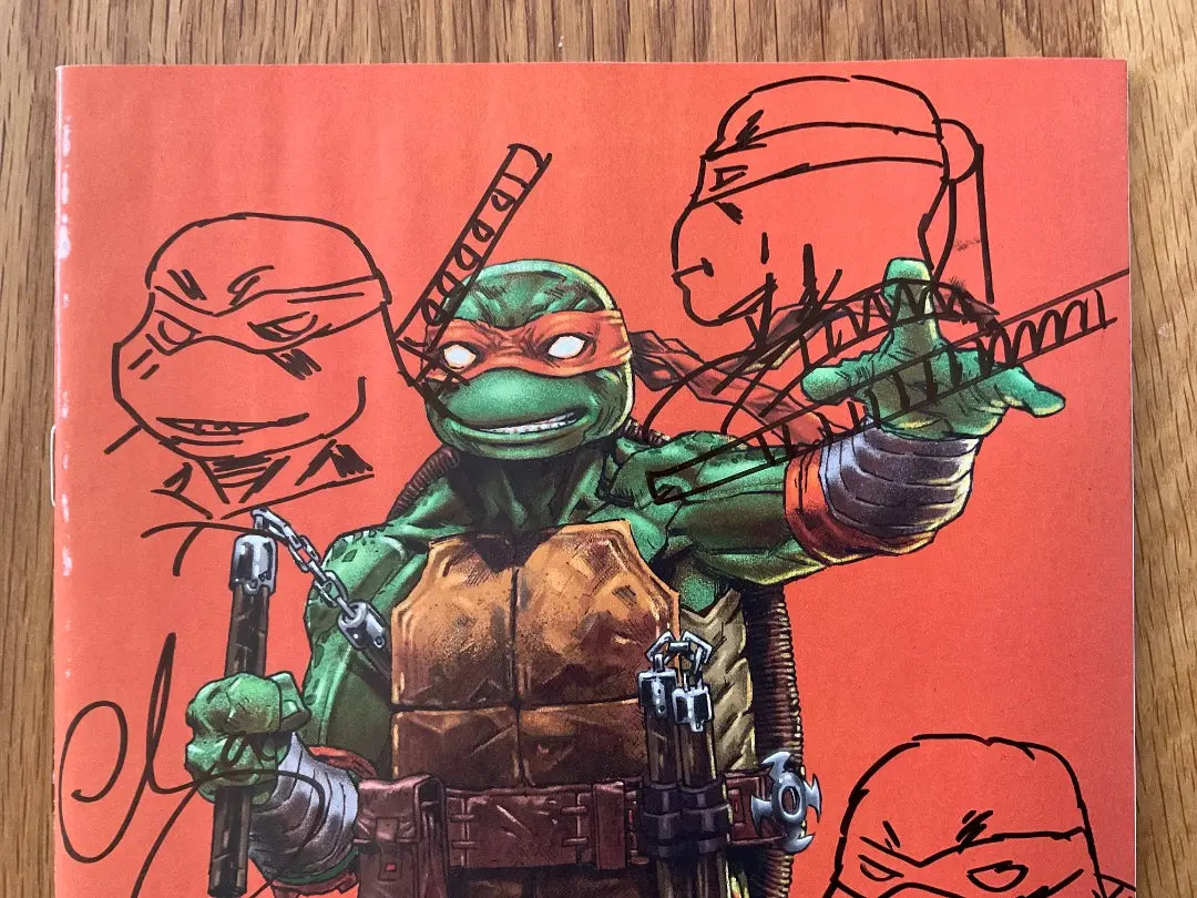 Teenage Mutant Ninja Turtles #1 American Comic Leaf