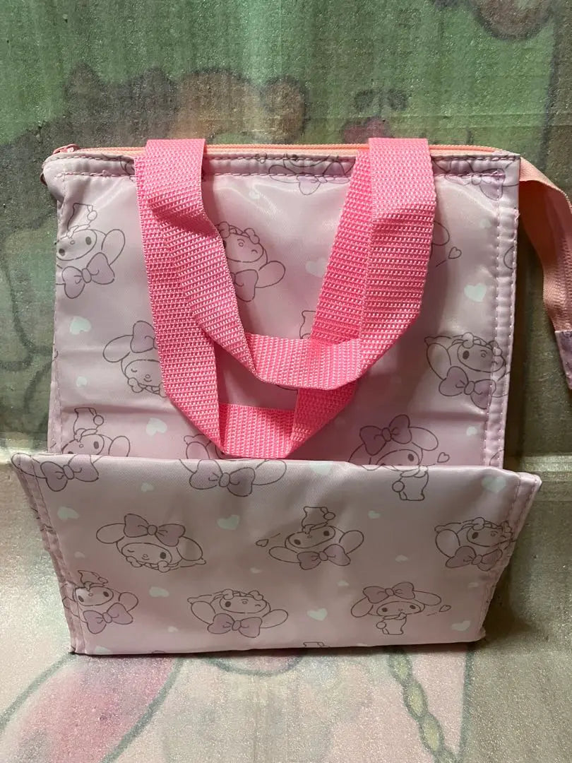 My Melody Cold Insulation Bag Cold Insulation Cooler Tote Vertical Sanrio Lunch Bag