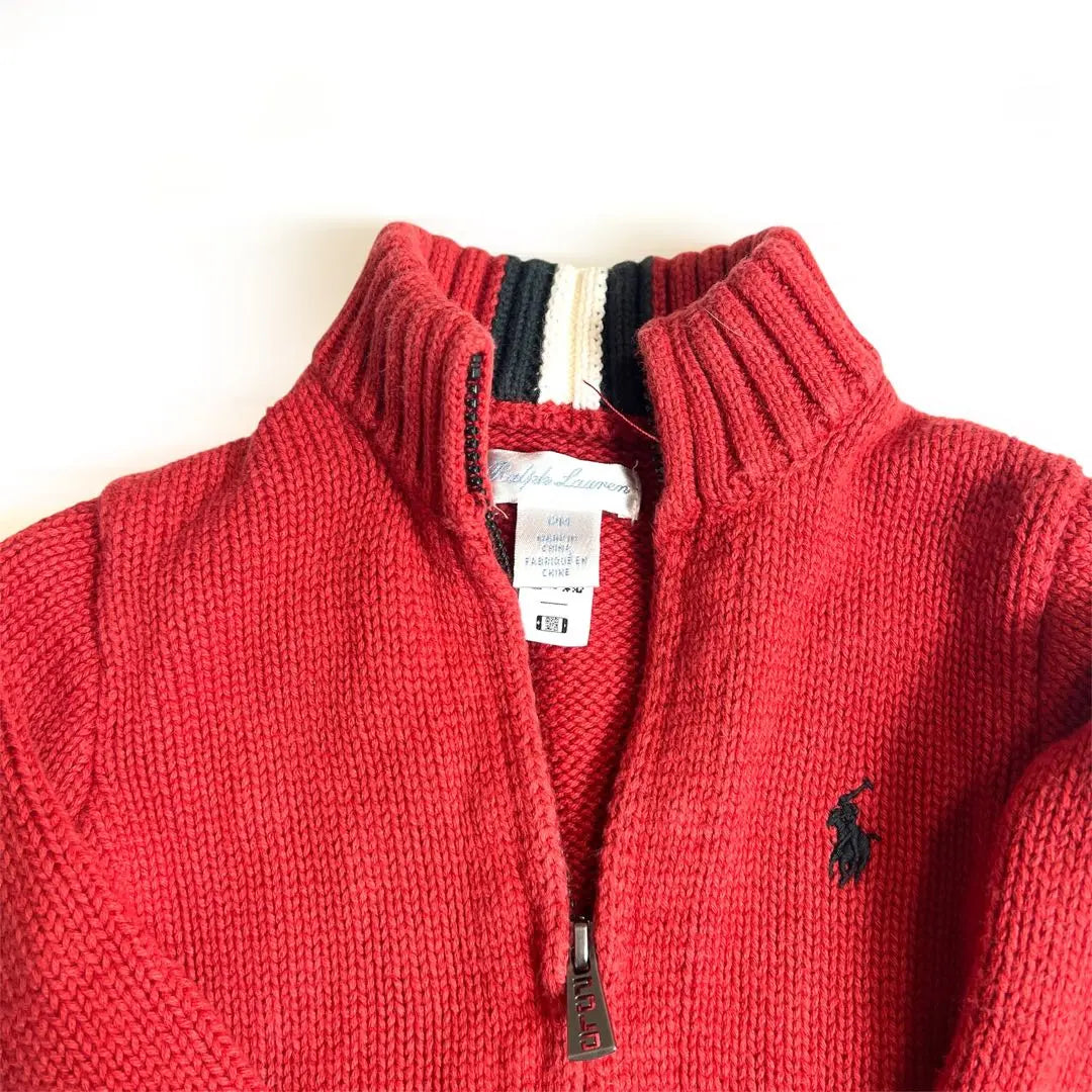 ✨Baby✨POLO Ralph Lauren Knit Zip Cardigan 12M