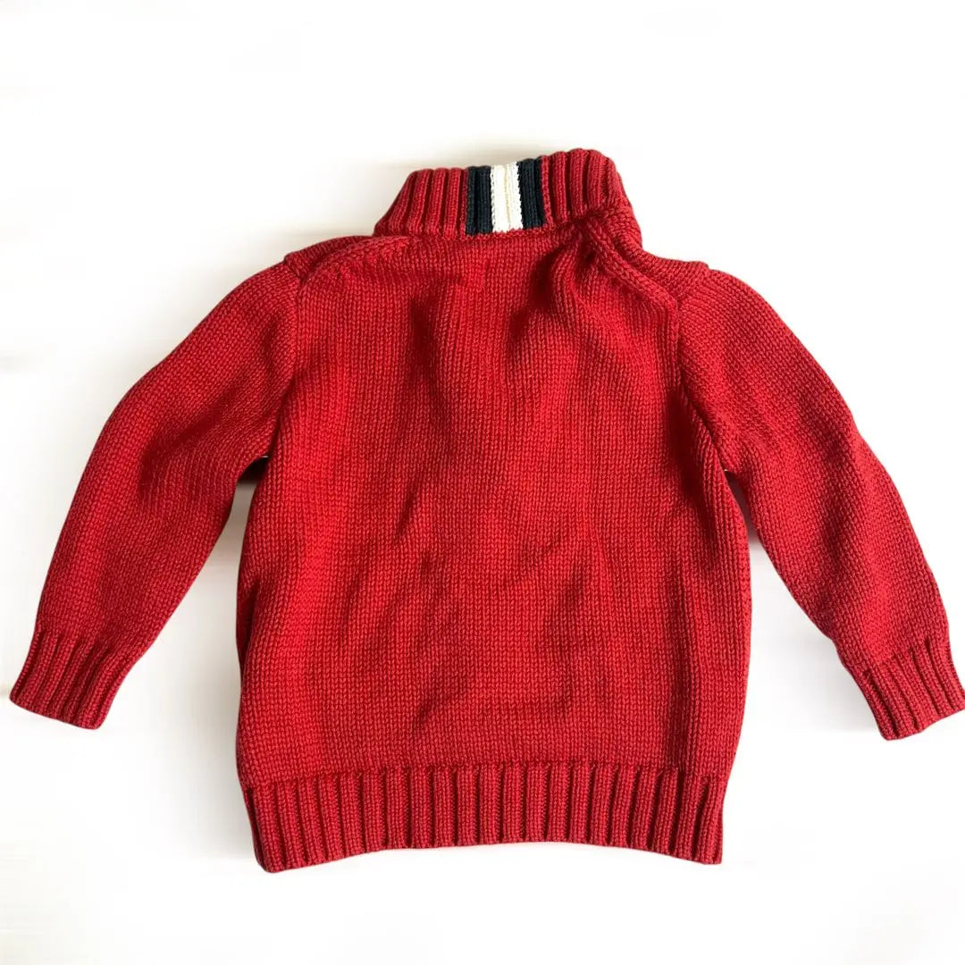 ✨Baby✨POLO Ralph Lauren Knit Zip Cardigan 12M