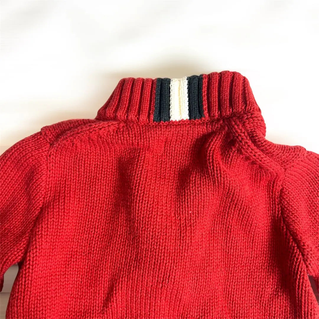 ✨Baby✨POLO Ralph Lauren Knit Zip Cardigan 12M