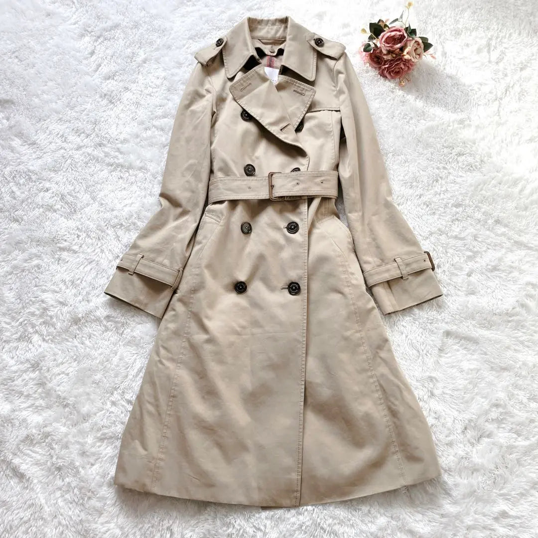 Beautiful condition ✨ Rare size Macintosh trench coat liner belt beige