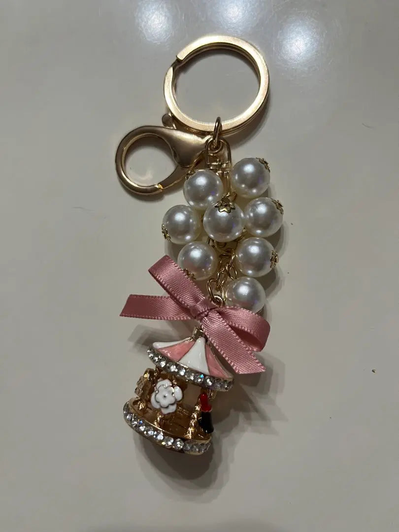 Bag charm keychain, merry goland