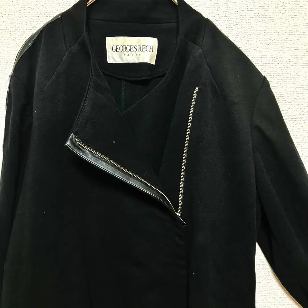 Georjuresh [38] No color coat blouson outer black SS21