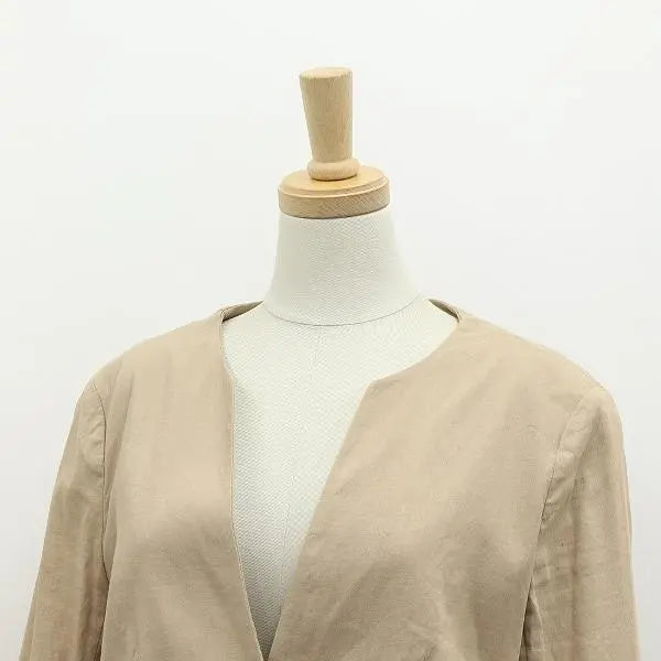 B2642 ■ Untitle x Fabrica Linen No Color Jacket 2