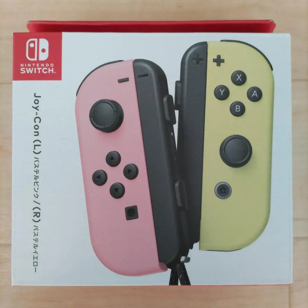 [Nuevo y sin usar] Joy-Con de Nintendo Switch Pastel Pink/Pastel Yellow