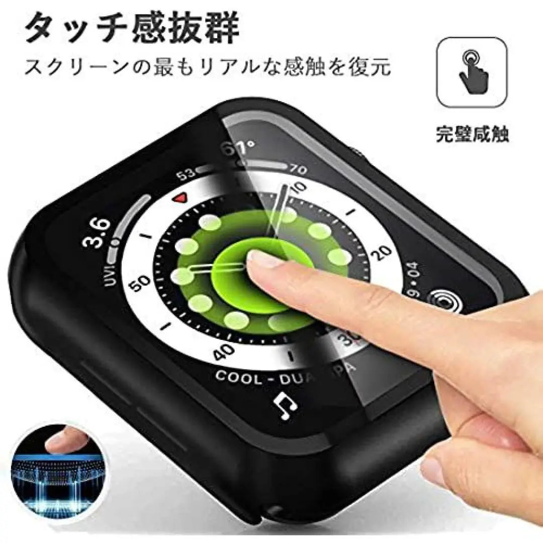 Funda protectora completa para Apple Watch con prevención de rayones de 40 mm