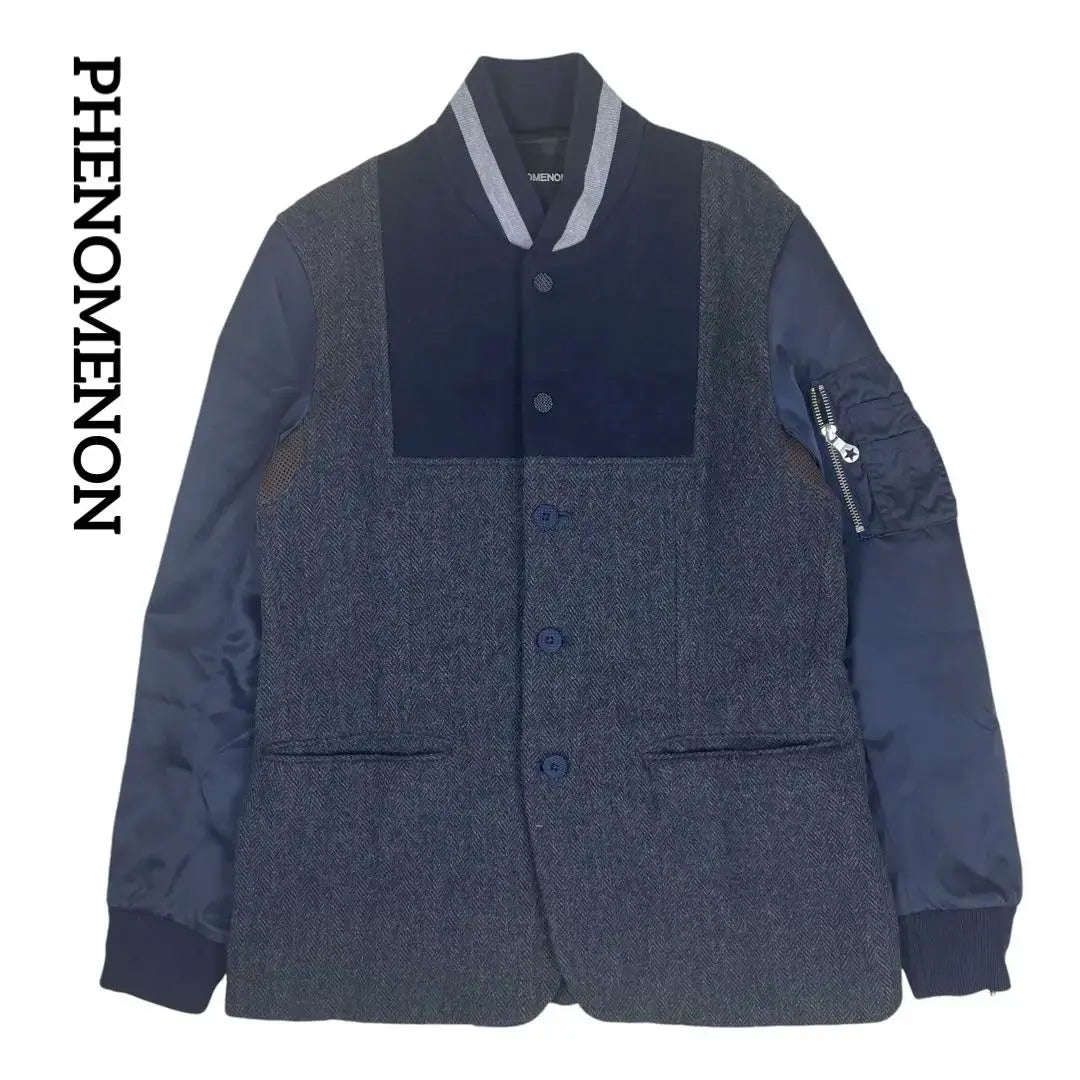 14AW PHENOMENON Docking Stadium Jacket Wool | 14AW PHENOMENON フェノメノン ドッキングスタジャン ウール