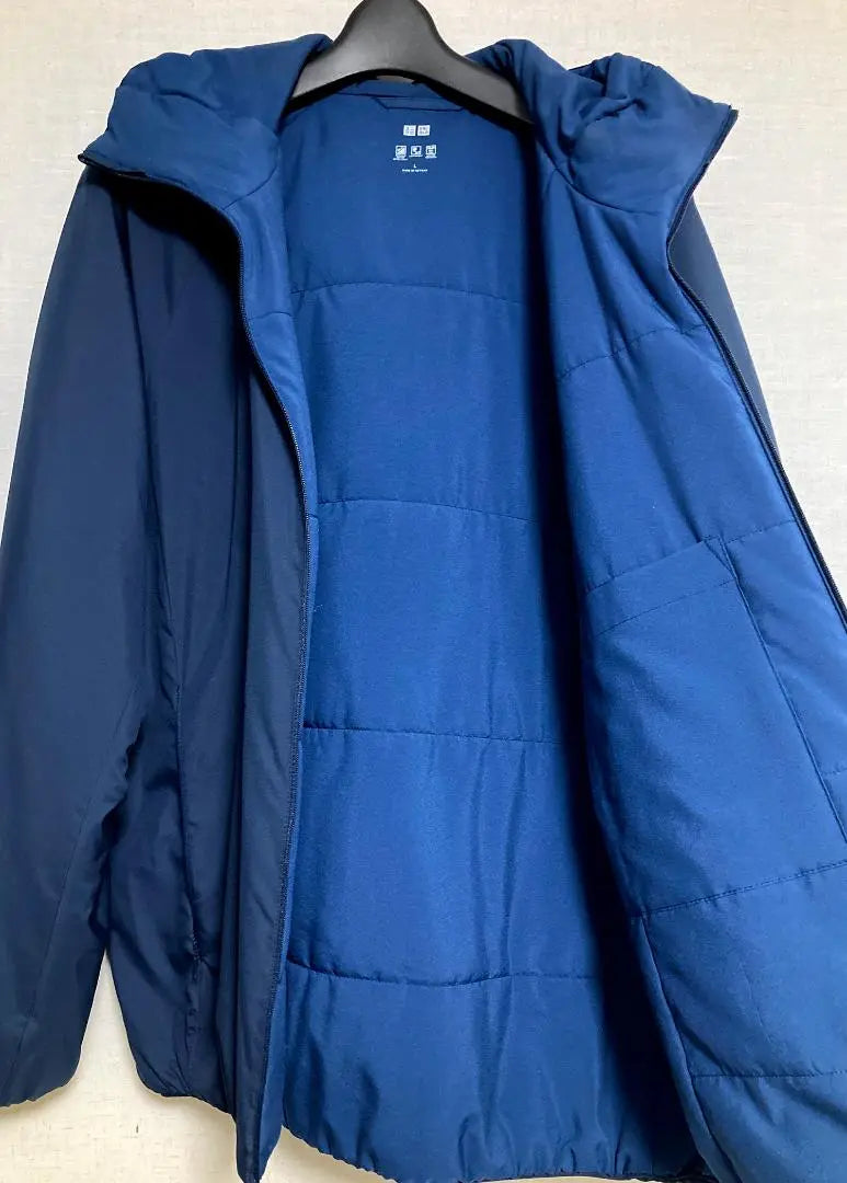 UNIQLO Light Paddet Parka Navy Men's L Padded Jacket