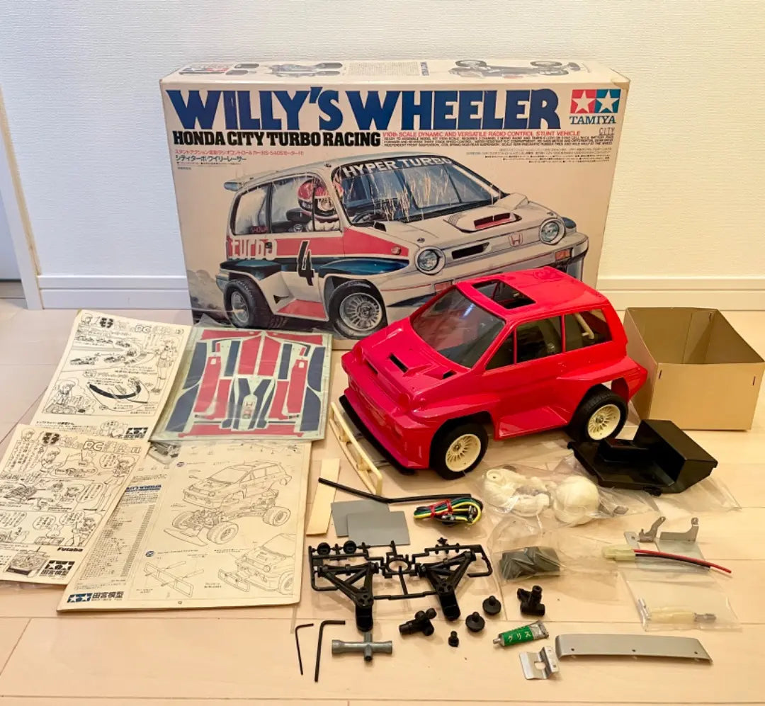 [Item at the time] Tamiya City Turbo Wheelie Racer 5839 New Unused Radio Control