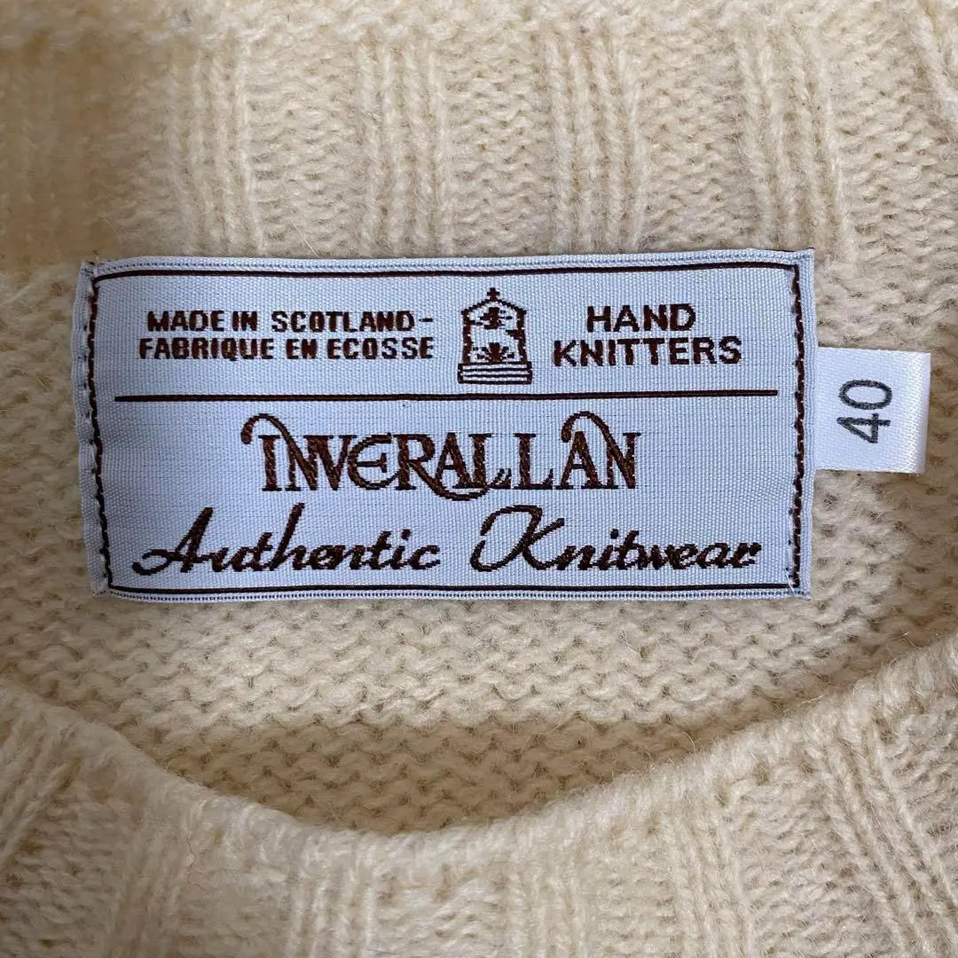 ⭐️Land popular⭐️Invar Allan knit UK made Scotland L size sweater