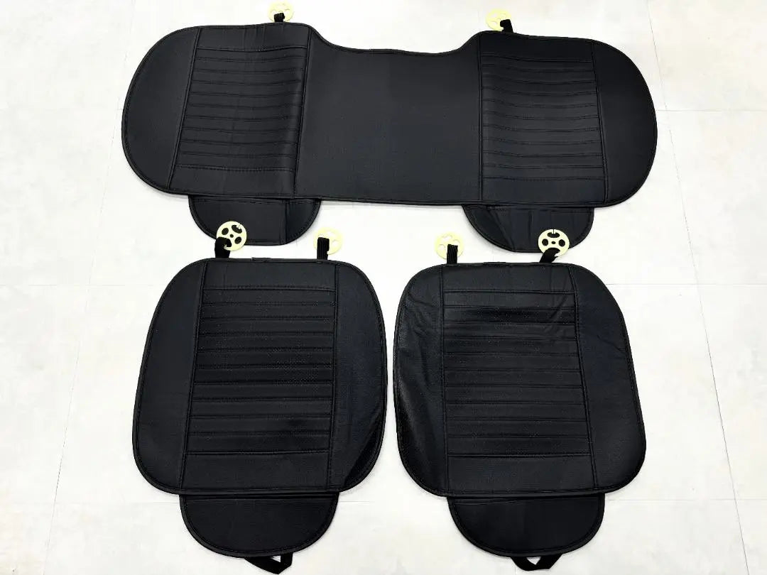 Funda de asiento de coche cojín delantero trasero conjunto