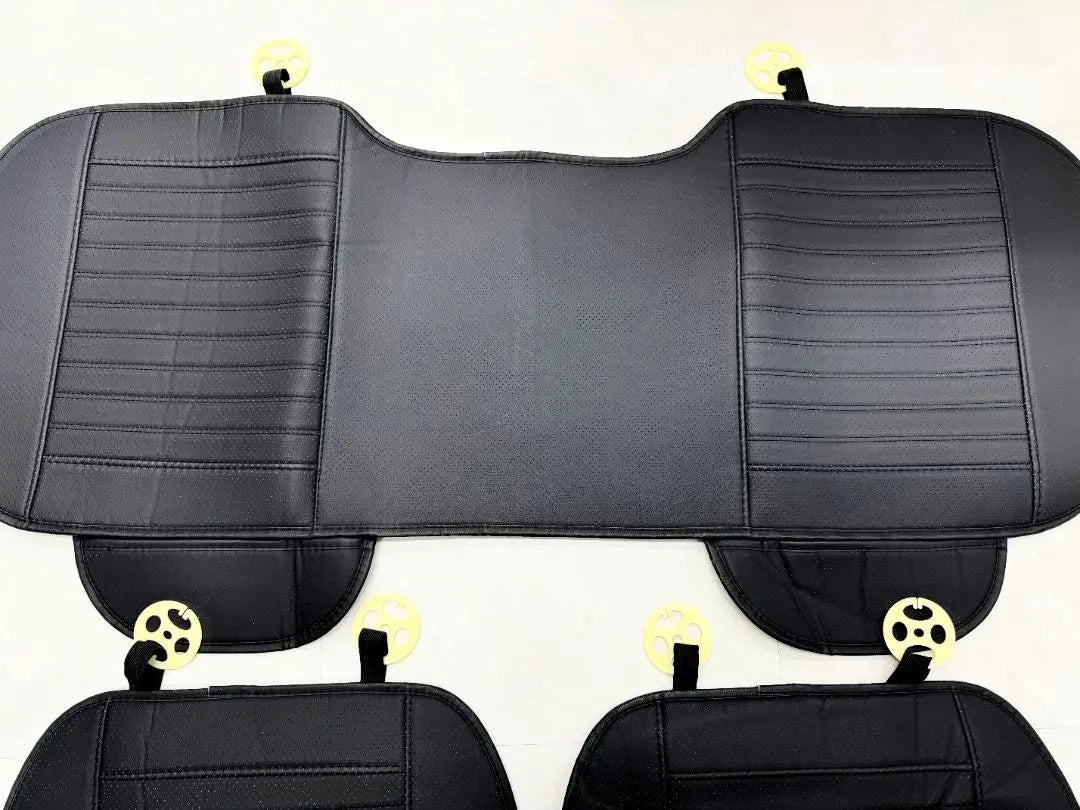 Funda de asiento de coche cojín delantero trasero conjunto