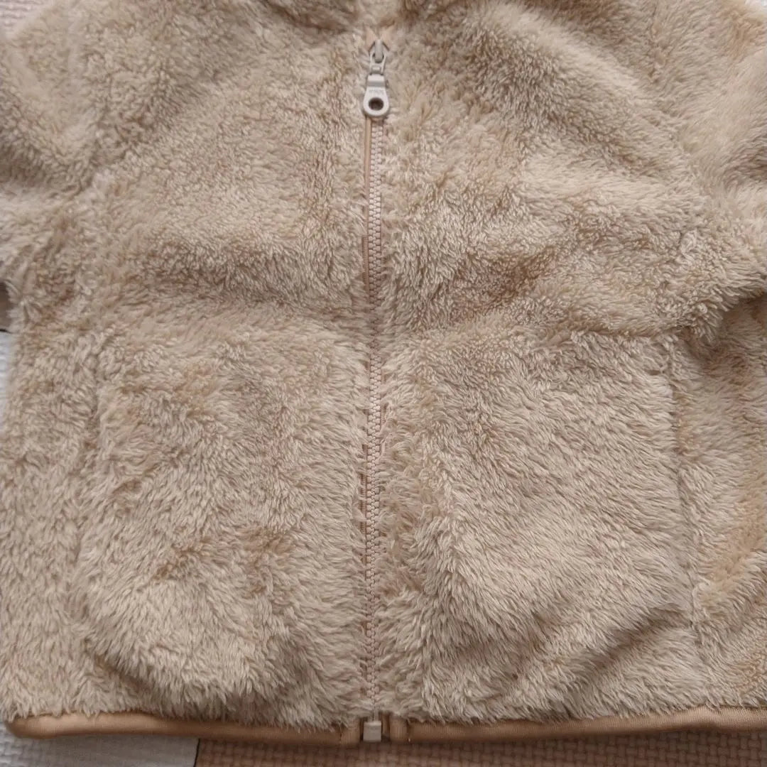 [UNIQLO] Furly fleece beige 80cm