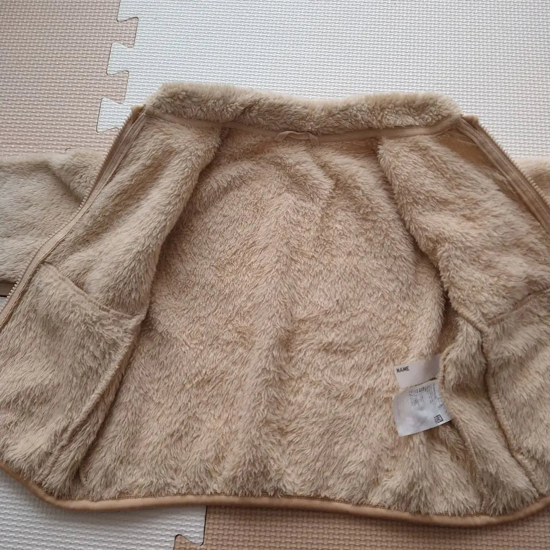 [UNIQLO] Furly fleece beige 80cm