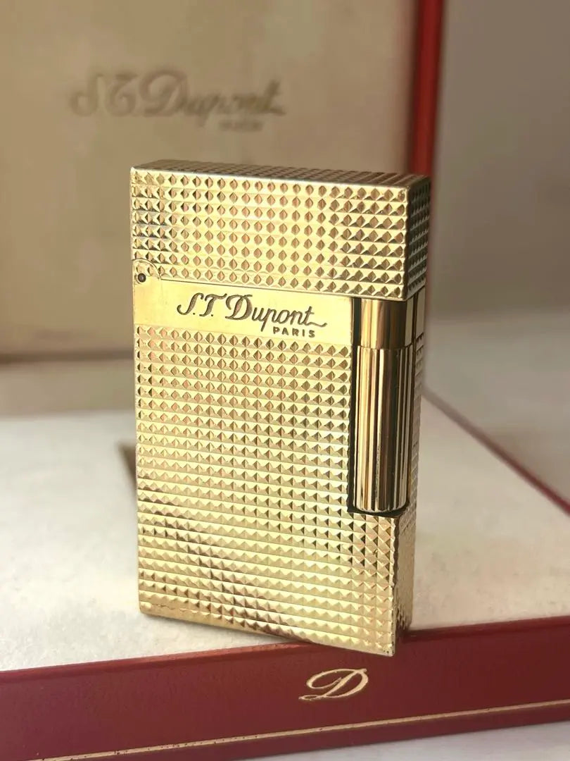 Opening and closing sound Ultra high sound Keyne Dupont Gas lighter Diamond cut Line 2