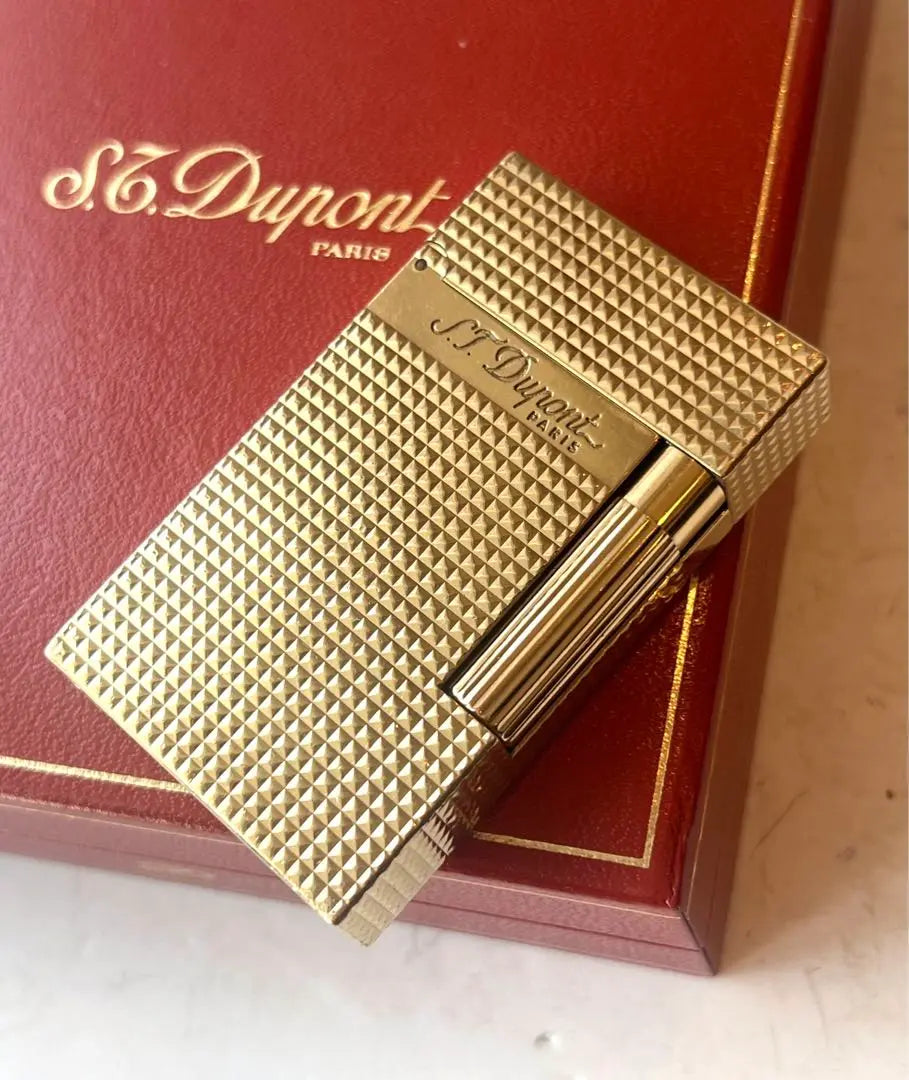 Opening and closing sound Ultra high sound Keyne Dupont Gas lighter Diamond cut Line 2