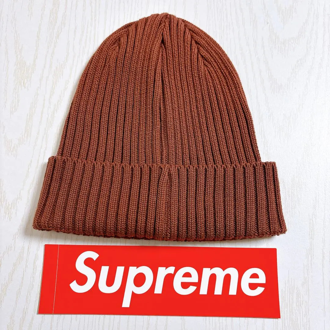 Genuine Supreme Supreme Knit Hat Beanie Gorro Marrón | 正規品 Supremo シュプリーム ニット帽 ビーニー gorro ブラウン