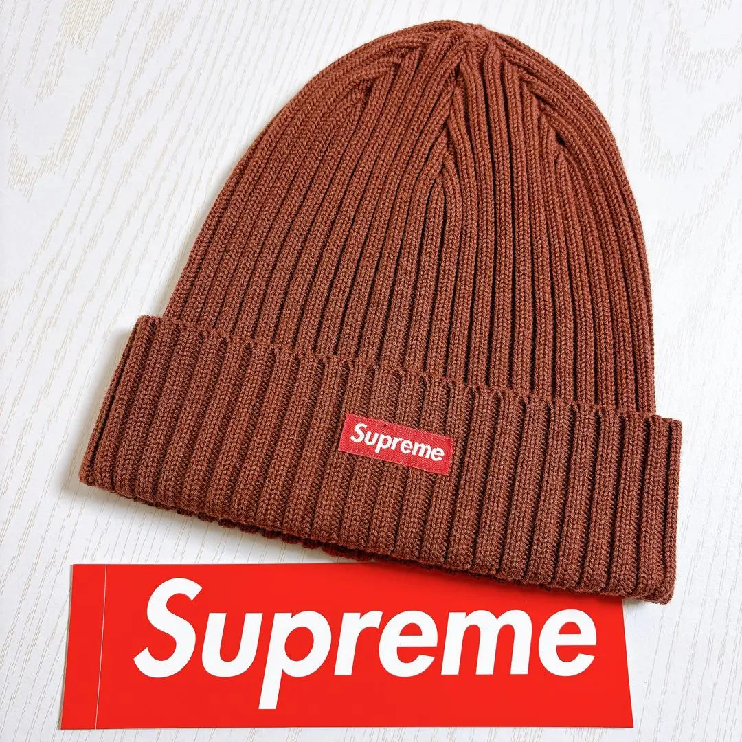 Genuine Supreme Supreme Knit Hat Beanie Gorro Marrón | 正規品 Supremo シュプリーム ニット帽 ビーニー gorro ブラウン