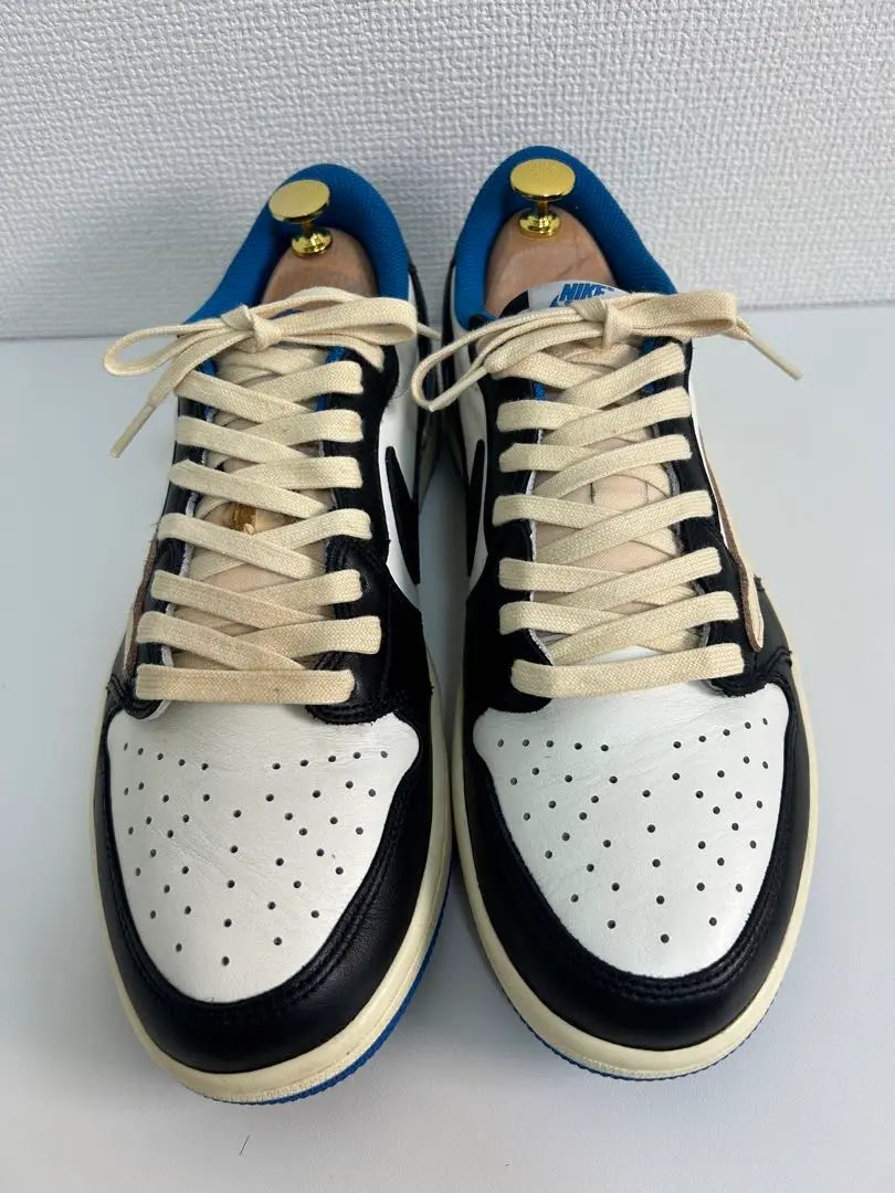 [Good condition] 28cm Nike Air Jordan 1 Turtle Pufferfish Low Men's Sneakers