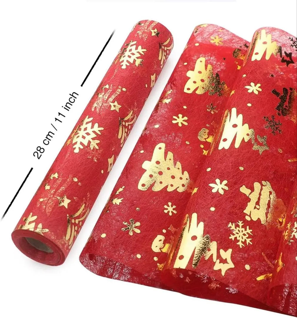 ♥ New unused ♥ Paper wrapping paper Christmas pattern gift