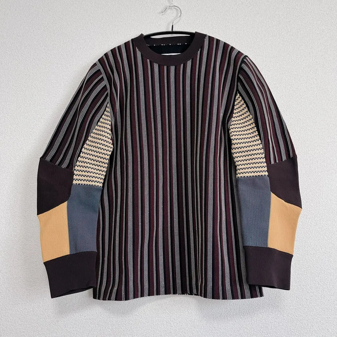 [TOGA ARCHIVES×H&M] Color block long sleeve tops