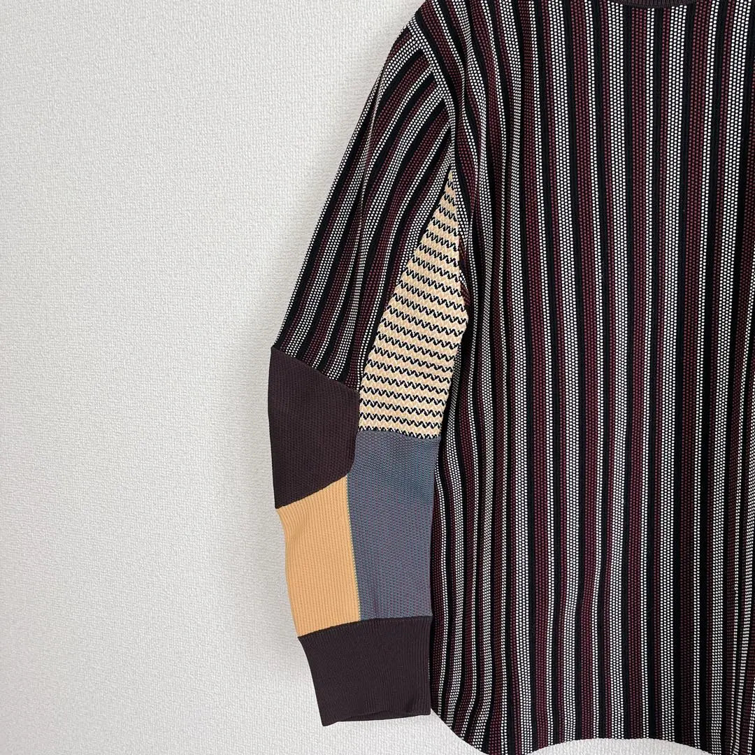 [TOGA ARCHIVES×H&M] Color block long sleeve tops