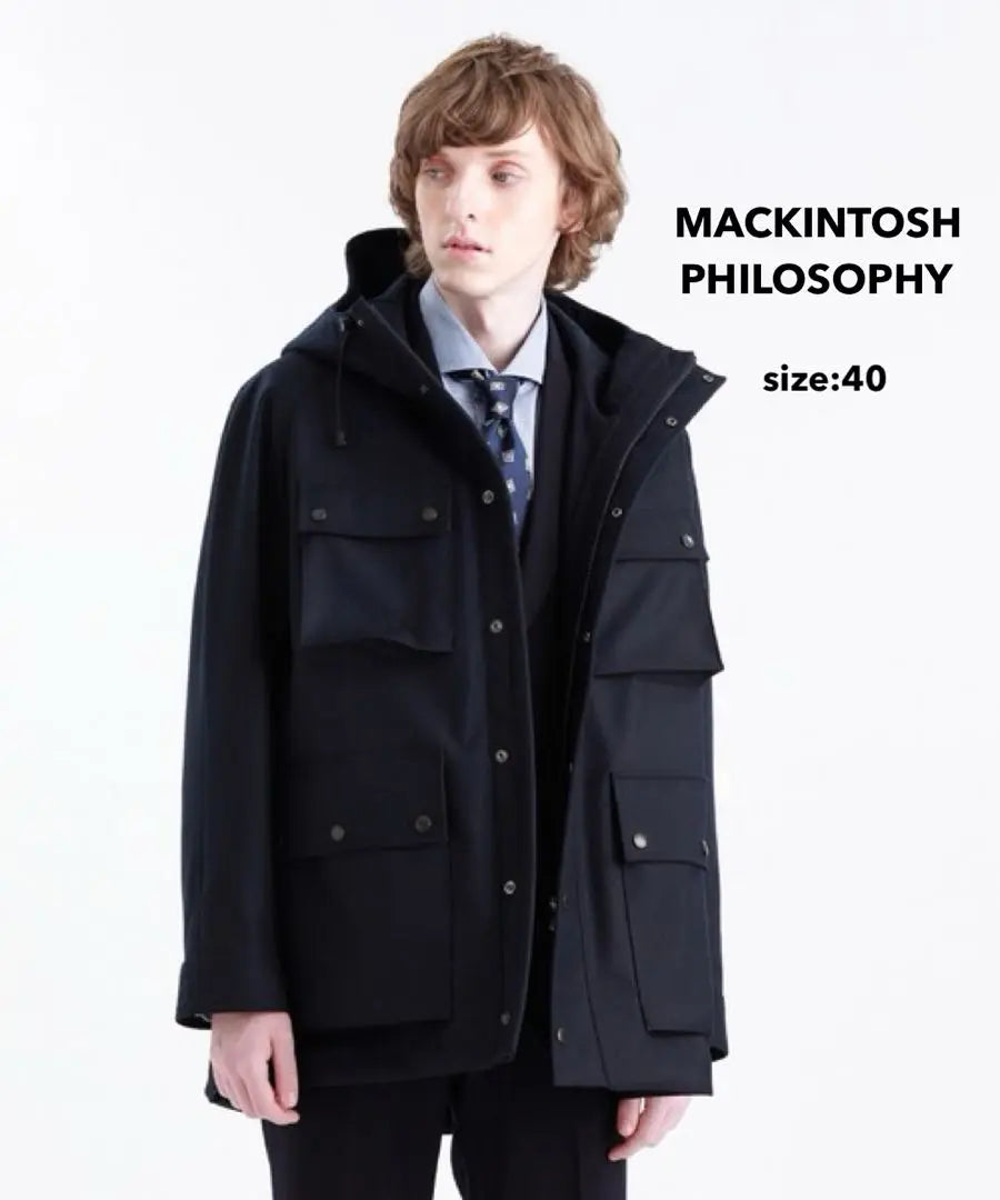 MACKINTOSH PHILOSOPHY Saxony Bonding Coat