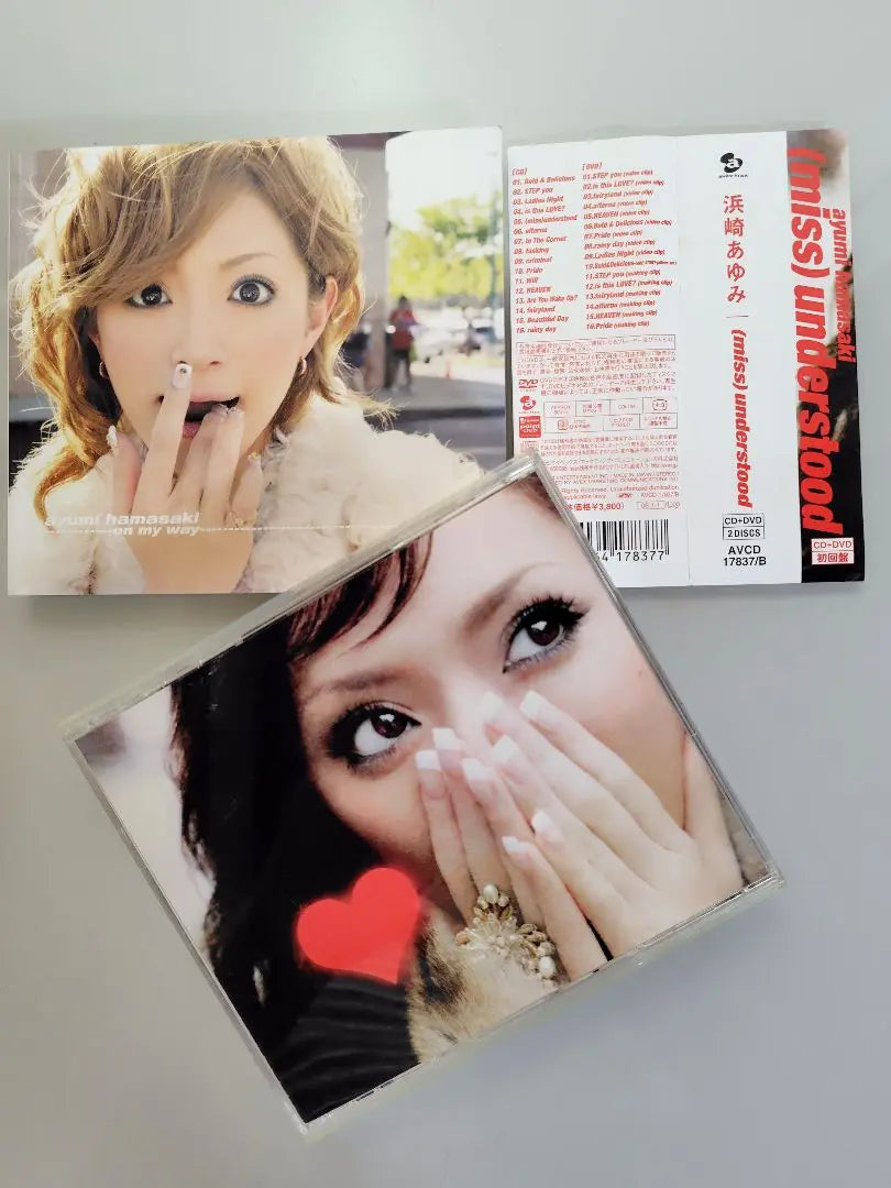 Ayumi Hamasaki "(señorita) entendida" CD DVD Fotolibro con obi