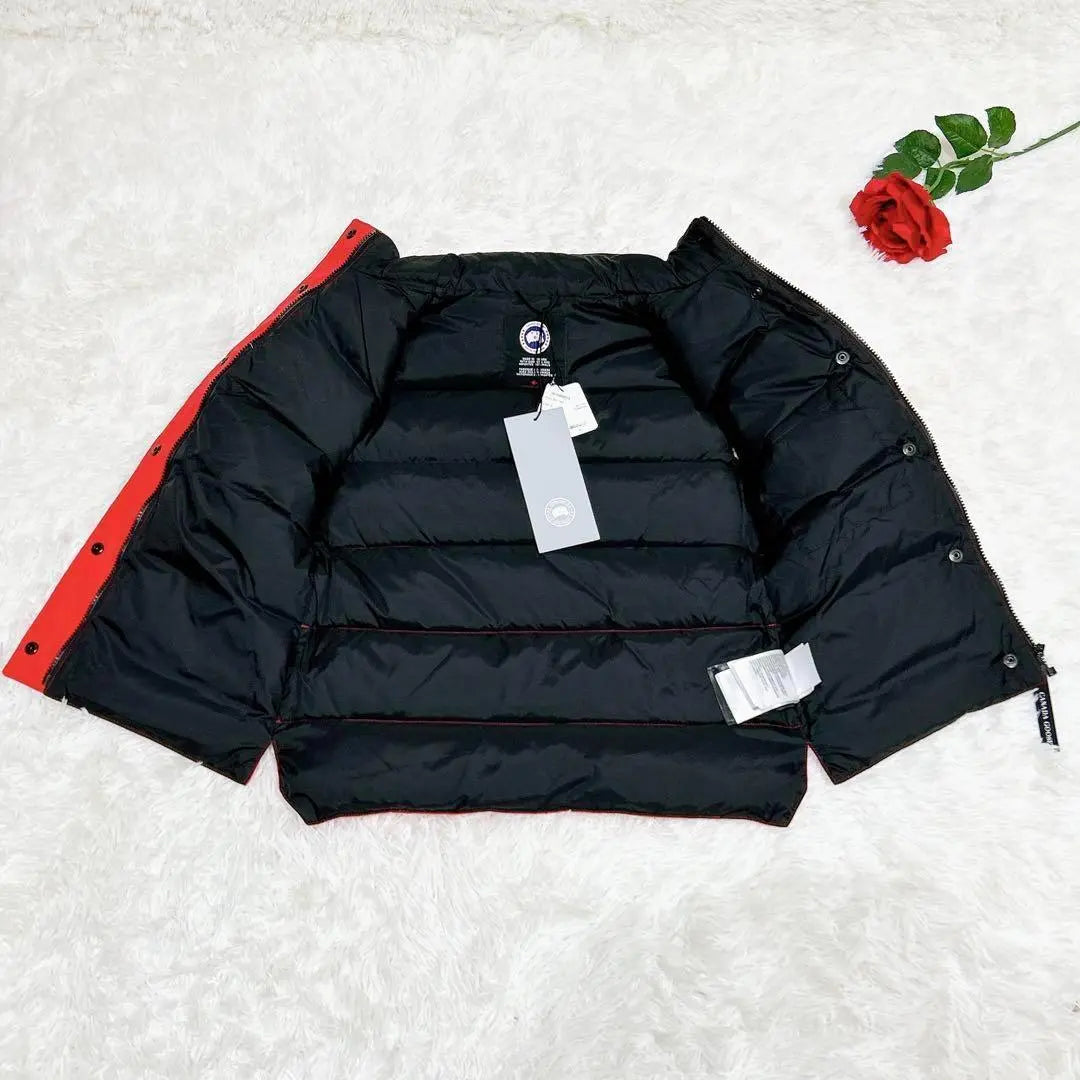 With new tag ✨ Canada Goose Down Vest Ladies Red Red S | 新品タグ付き✨　カナダグース　ダウンベスト　レディース　赤　レッド　S