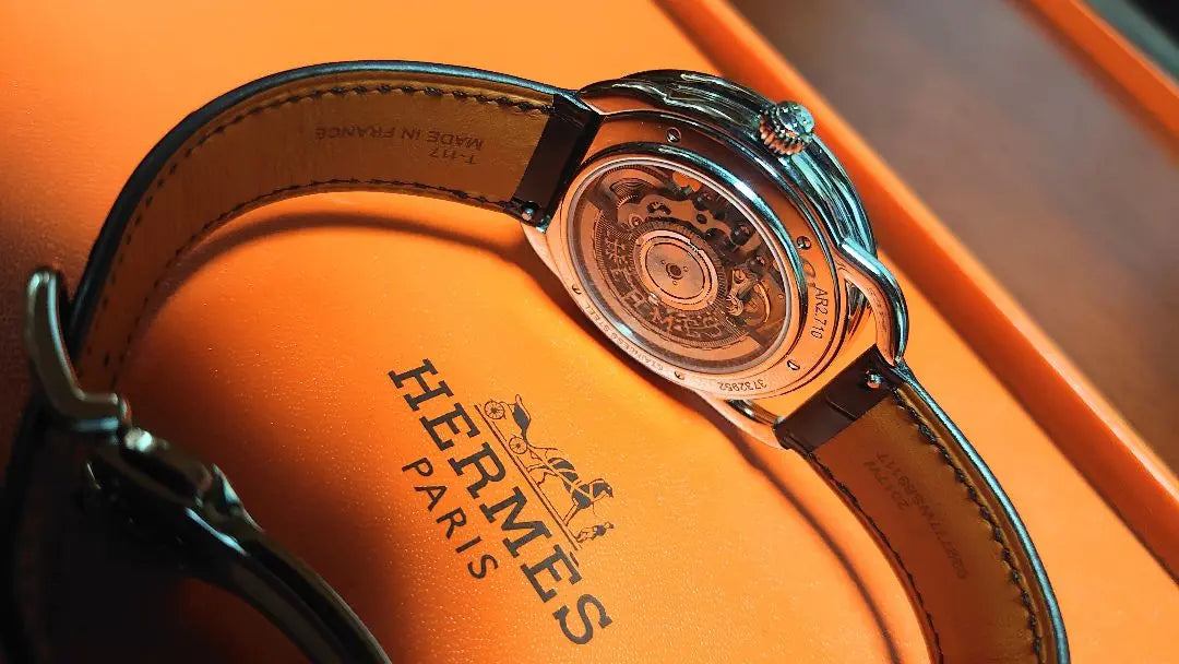 ★ HERMES ★ AR.710 Arsaw Skellet Automatic winding | ★ HERMES ★ AR.710 アルソー スケレット 自動巻き