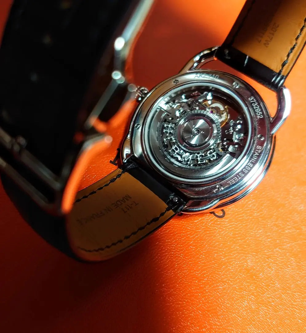 ★ HERMES ★ AR.710 Arsaw Skellet Automatic winding | ★ HERMES ★ AR.710 アルソー スケレット 自動巻き