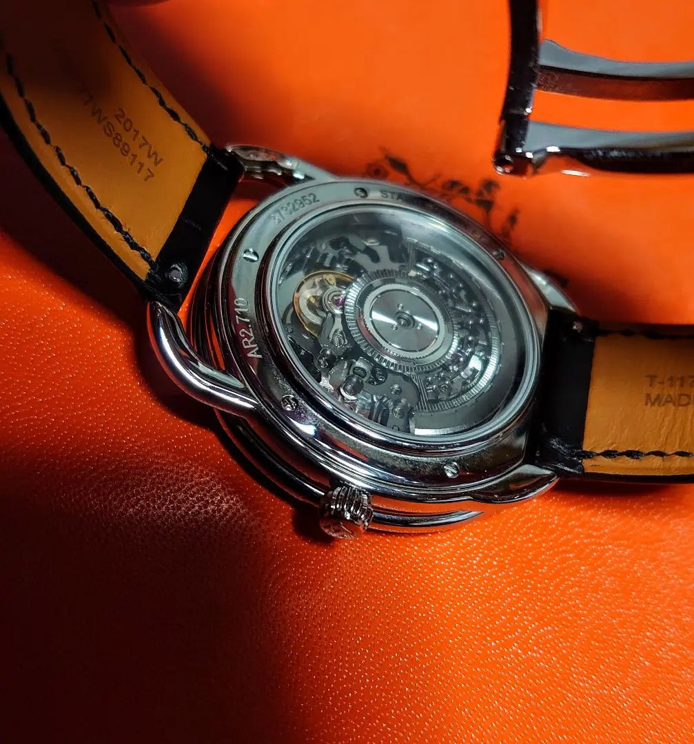 ★ HERMES ★ AR.710 Arsaw Skellet Cuerda automática | ★ HERMES ★ AR.710 アルソー スケレット 自動巻き