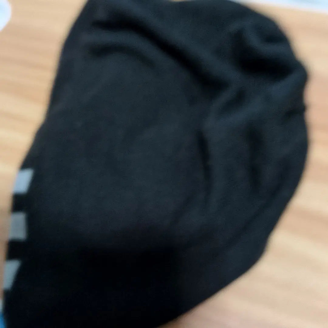 adidas black knit hat is one size fits all