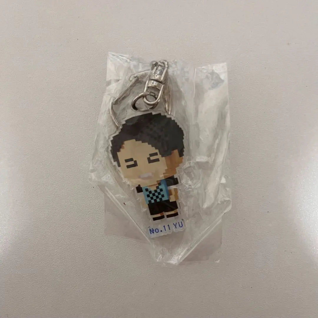 2023 Season Gacha Flo Pixel Acrylic Keychain Kobayashi Yu