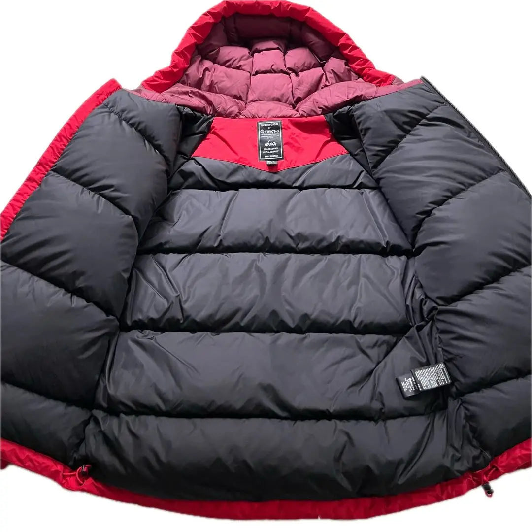 Nanga x Strict G "Mobile Suit Gundam" Aurora Down Jacket L Red