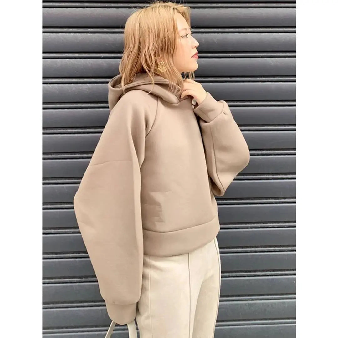 MURUA Women's Short Hoodie | MURUA レディース短丈パーカー