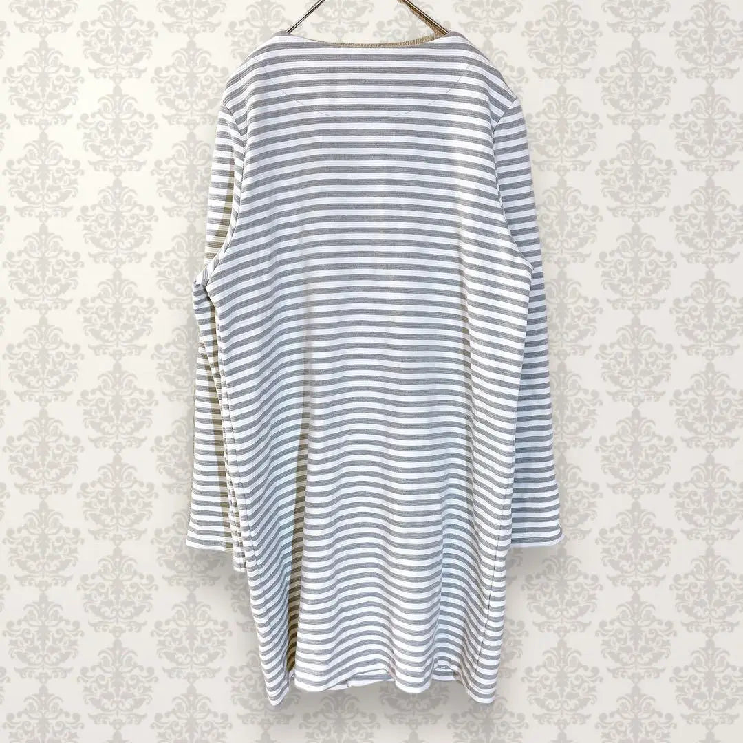 Lope Picnic [38] No -color long jacket border rhythm button