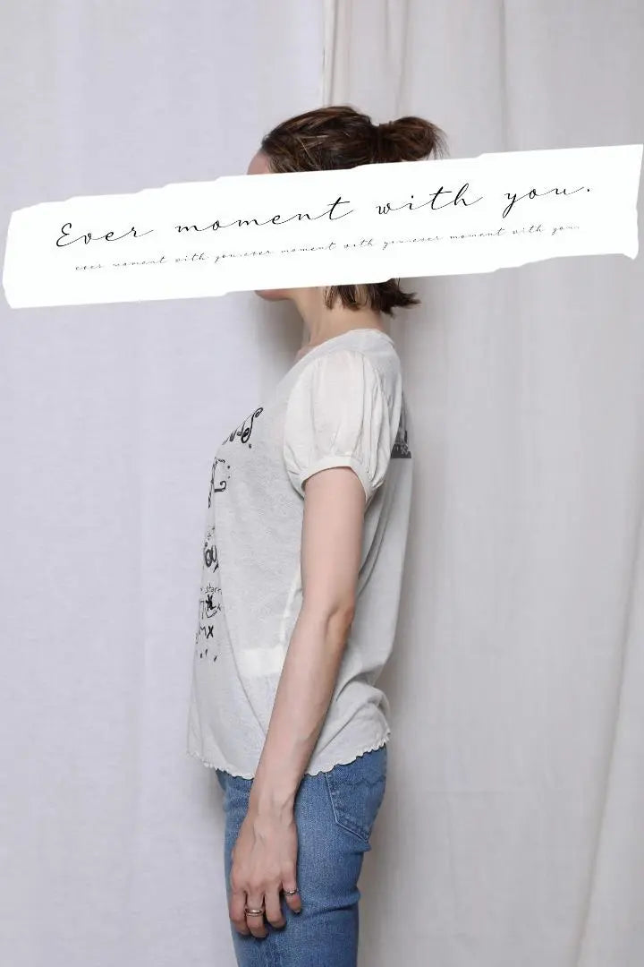 RNA puff sleeve T -shirt