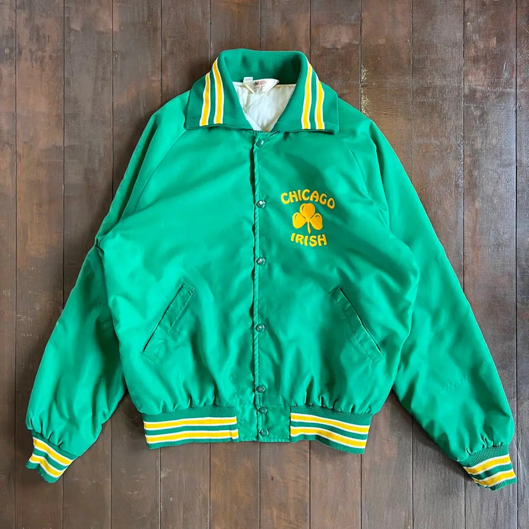 [CHICAGO] Vintage nylon jacket IRISH