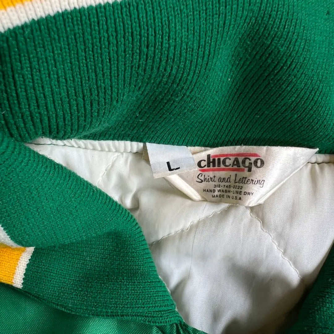 [CHICAGO] Vintage nylon jacket IRISH