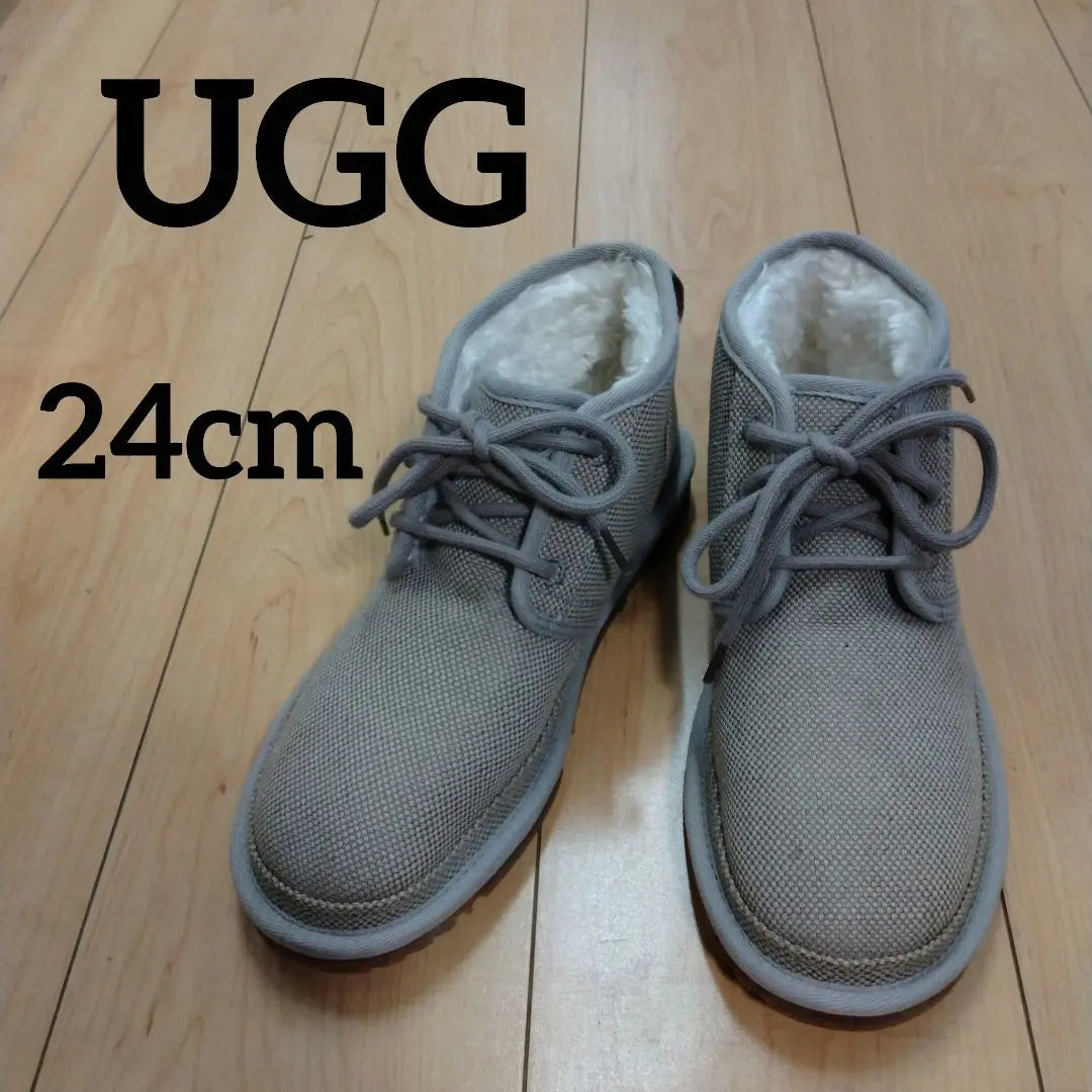 Botas UGG Newmel Mouton para mujer, zapatillas deportivas de 24 cm