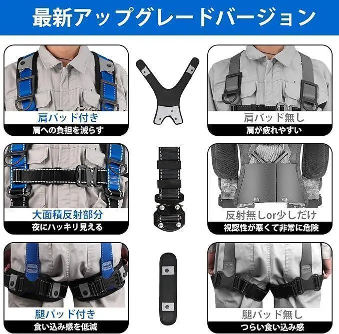 [M2133-108-79] Full harness New Standard Set Full harness Safety Belt