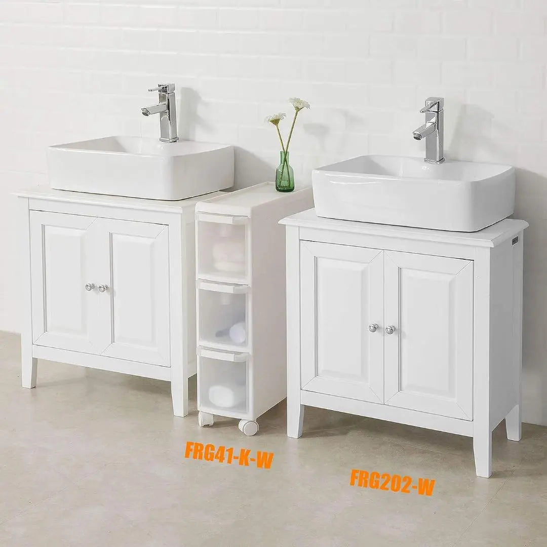 Mueble de almacenamiento debajo del lavabo: Ancho 60*Fondo 30*Alto 62cm Estante de almacenamiento | 洗面台下収納キャビネット 幅60*奥行30*高さ62cm 収納棚