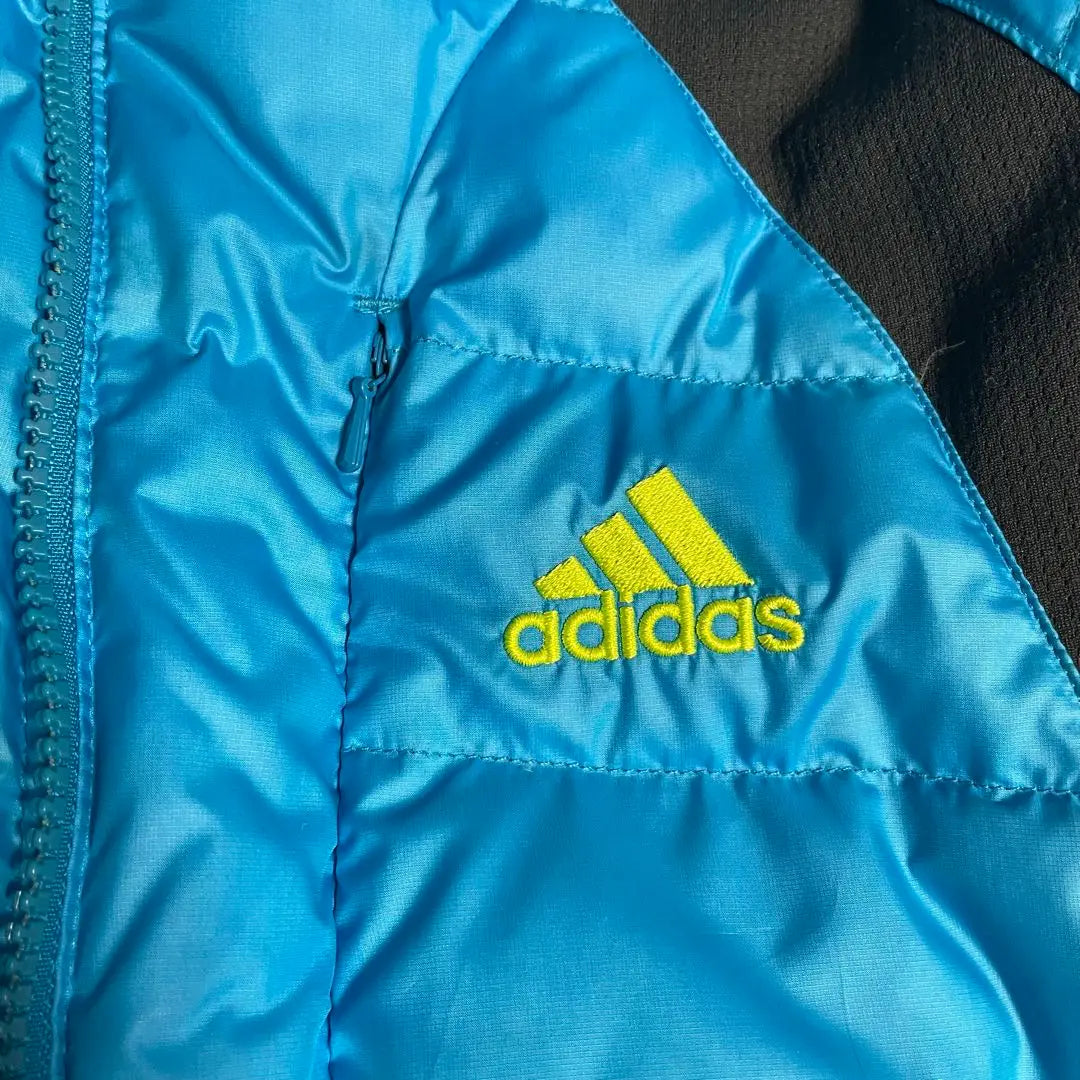 adidas plumón azul claro adidas L size filler down | adidas ウン 水色 アディダス Lサイズ 充填物 ダウン