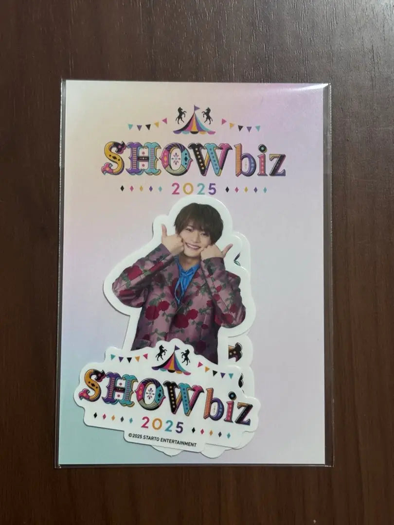 SHOWbiz2025 Ukiso Hiki Fan Sticker Set