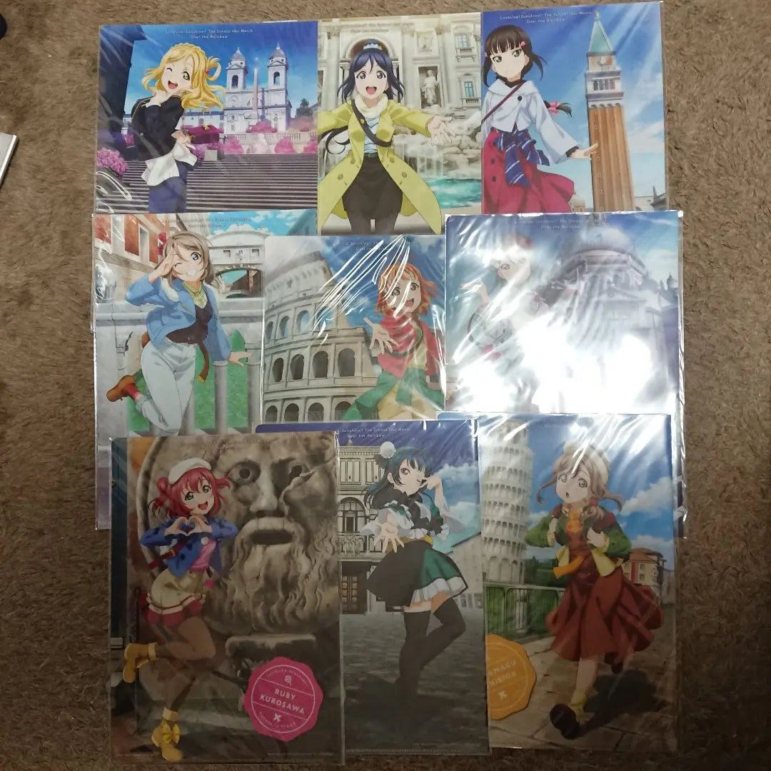 Love Live! Sunshine Movie Clear File *No Movie Ticket Card