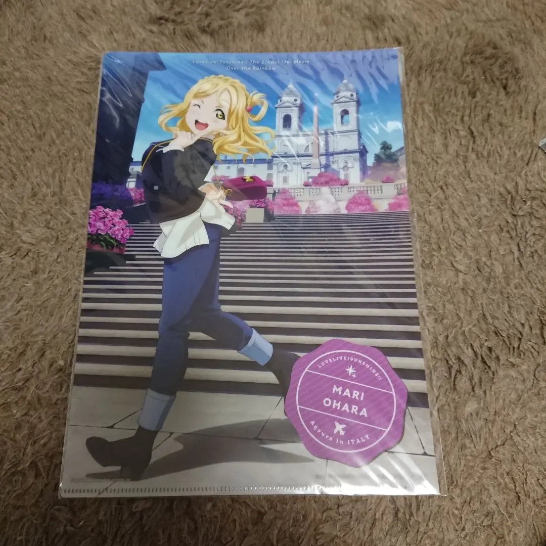 Love Live! Sunshine Movie Clear File *No Movie Ticket Card