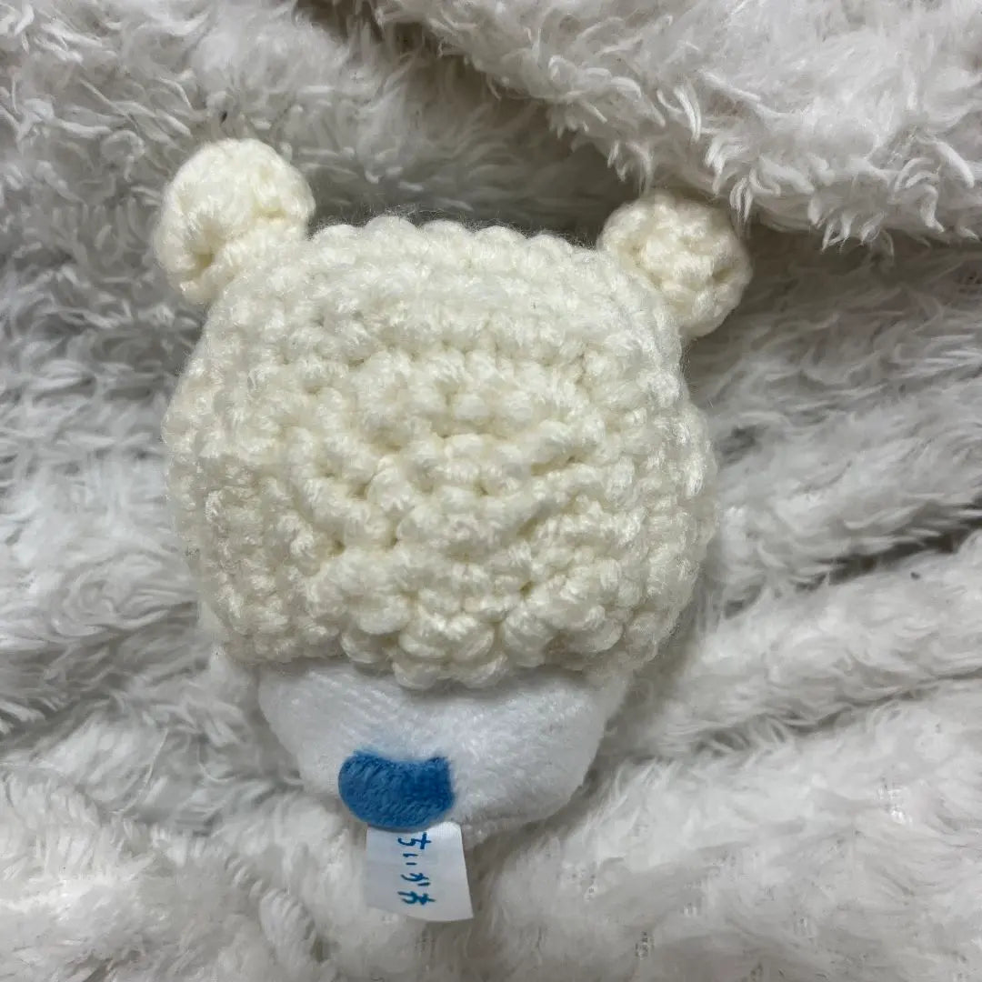 Little cute sitting stuffed animal hooded ear hat