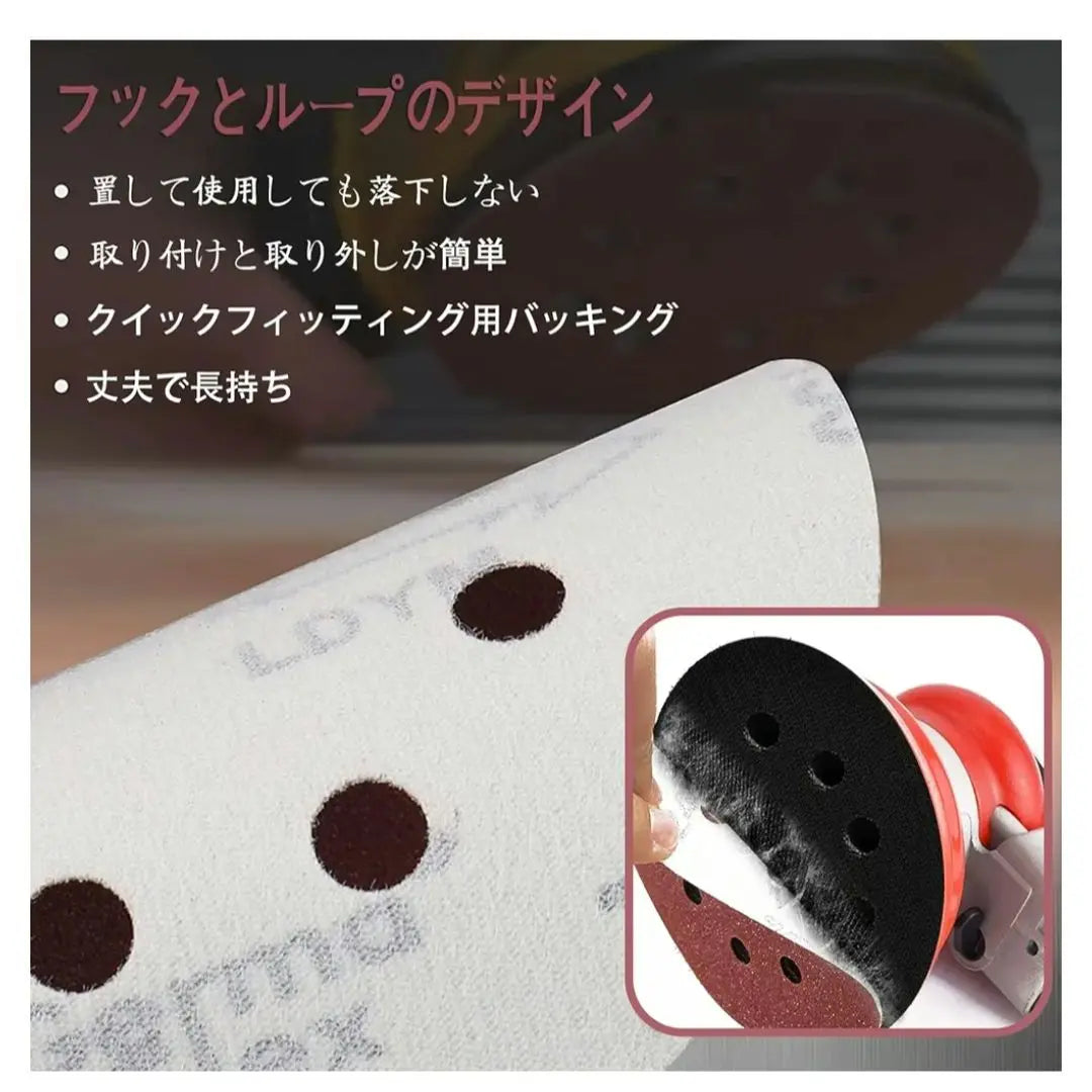 ✨ Only 1 left✨ Disc paper 8 hole sander sandpaper electric sander 125mm